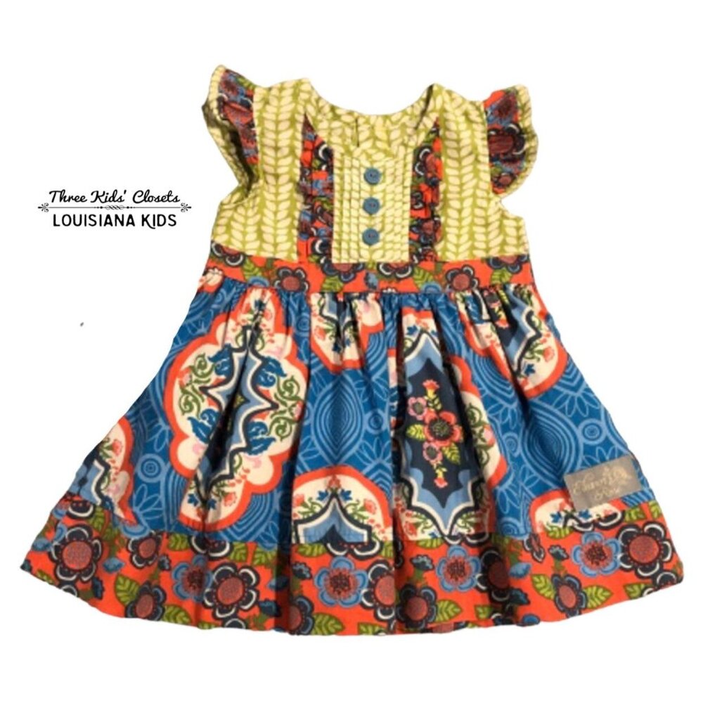 Eleanor Rose Sz 2 Fiesta Dress